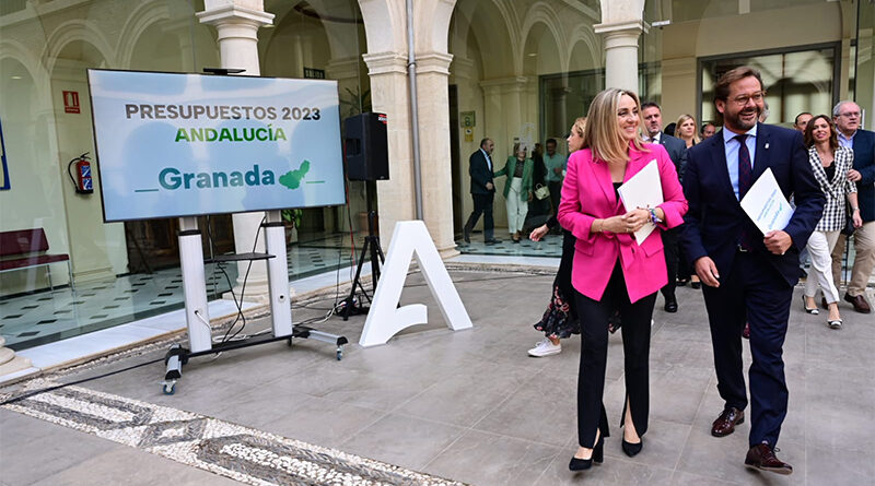 800px x 445px - La Junta invertirÃ¡ 488 millones en Granada en 2023 de la mano de unos  presupuestos histÃ³ricos - Granada Economica