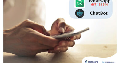 Emasagra pone a disposición de sus clientes WhatsApp y el Chatbot para agilizar gestiones<br/><span style='color: #077dbc;font-size:65%;'>La empresa sigue apostando por la innovación y la vocación de servicio</span>